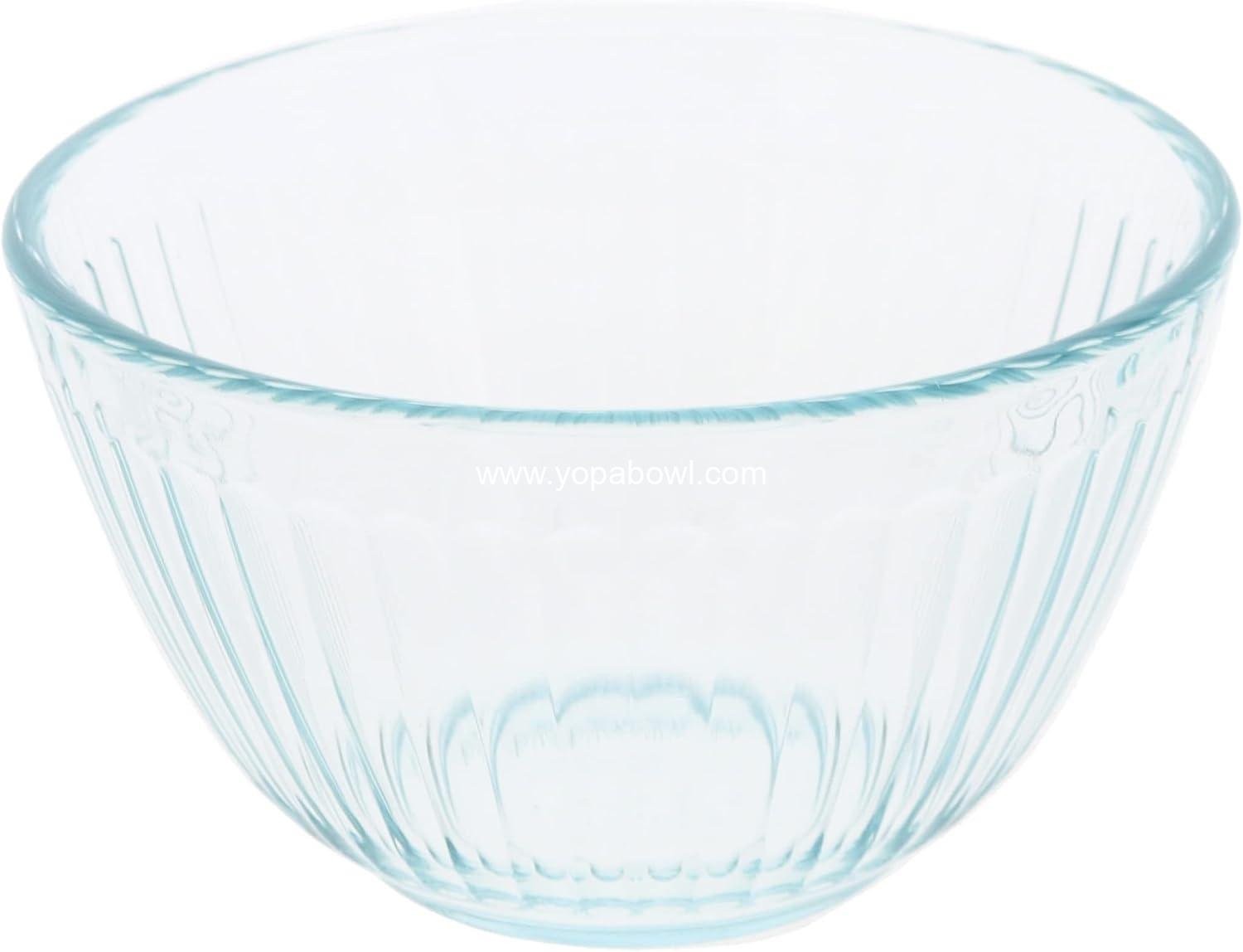 OEM 3-Cup Sculpted Glass Mixing Bowls 2-Pack 7401 Factory