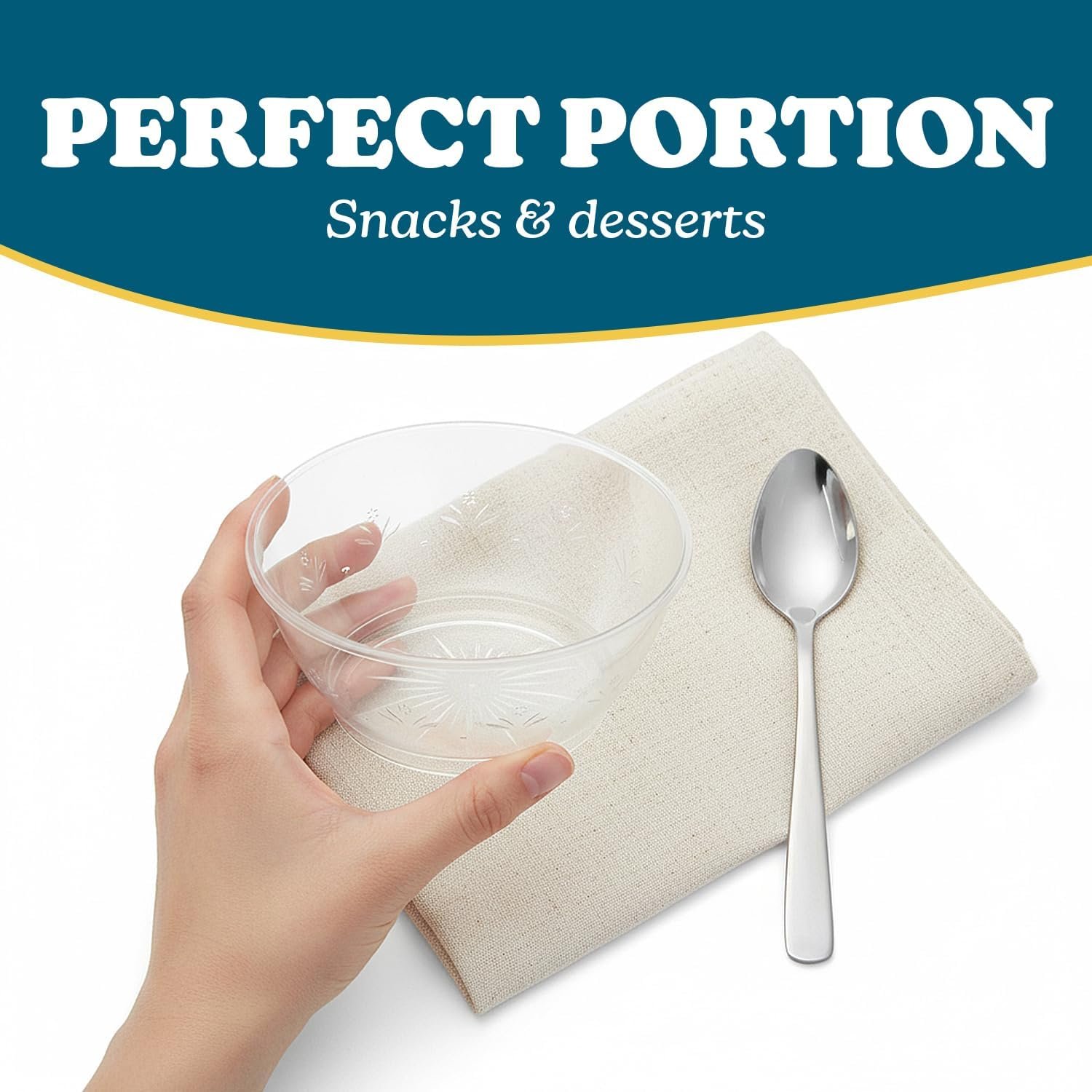 Wholesale 6 oz Clear Plastic Disposable Serving Bowls for Parties Weddings Chip Candy Buffet 20 Count Factory