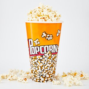 Wholesale Small Reusable Plastic Popcorn Buckets Retro Style for Movie Night 6 Pack Factory