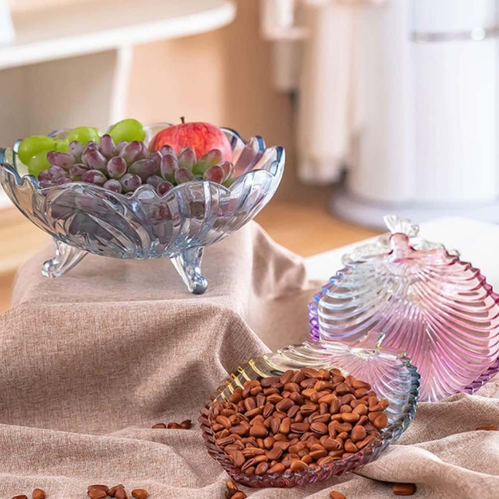 Wholesale 950ml Glass Footed Dessert Bowl Vintage Flower Embossed Ice Cream Trifle Salad Candy Cake Parfait Factory