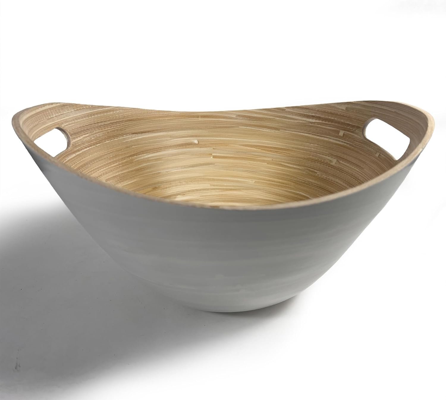 OEM Large Reusable Popcorn Bowl Chip Holder Snack Container Serving Bucket for Family Parties Lightweight Bamboo Wood OEM Large Reusable Popcorn Bowl Chip Holder Snack Container Serving Bucket for Family Parties Lightweight Bamboo Wood