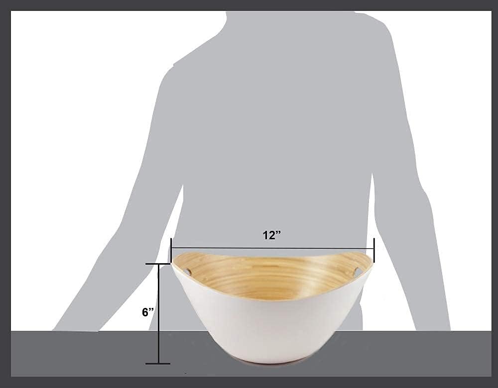OEM Large Reusable Popcorn Bowl Chip Holder Snack Container Serving Bucket for Family Parties Lightweight Bamboo Wood OEM Large Reusable Popcorn Bowl Chip Holder Snack Container Serving Bucket for Family Parties Lightweight Bamboo Wood