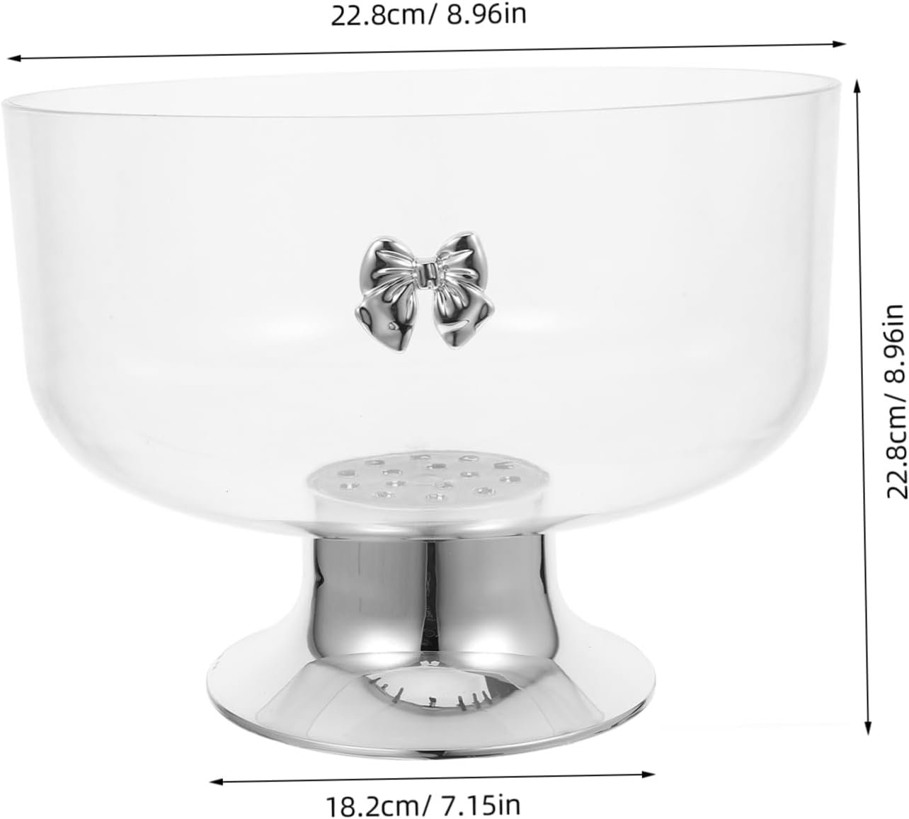 OEM Modern Tall Deep Acrylic Trifle Fruit Bowl for Kitchen Counter Home Party Use Factory OEM Modern Tall Deep Acrylic Trifle Fruit Bowl for Kitchen Counter Home Party Use Factory