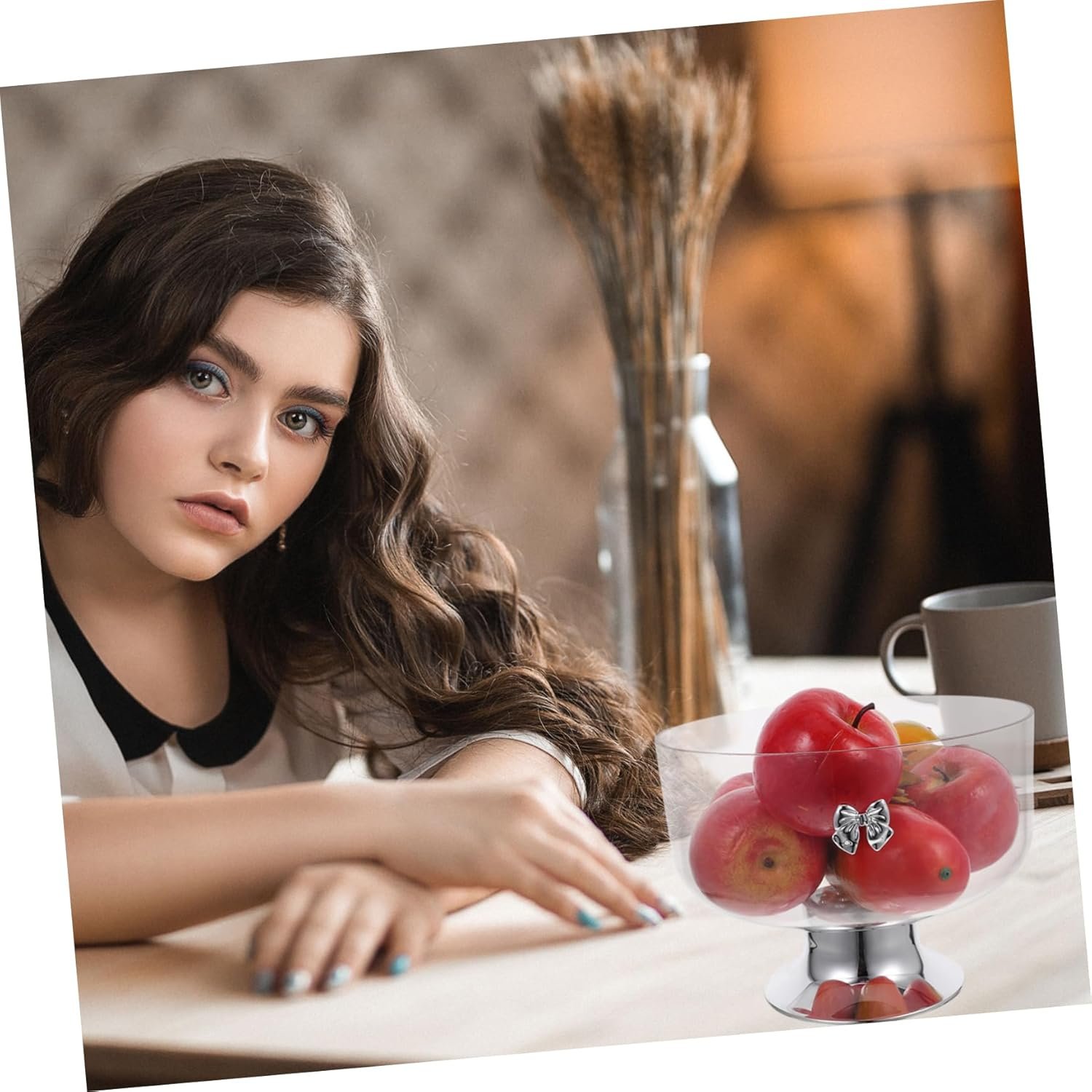 OEM Modern Tall Deep Acrylic Trifle Fruit Bowl for Kitchen Counter Home Party Use Factory OEM Modern Tall Deep Acrylic Trifle Fruit Bowl for Kitchen Counter Home Party Use Factory