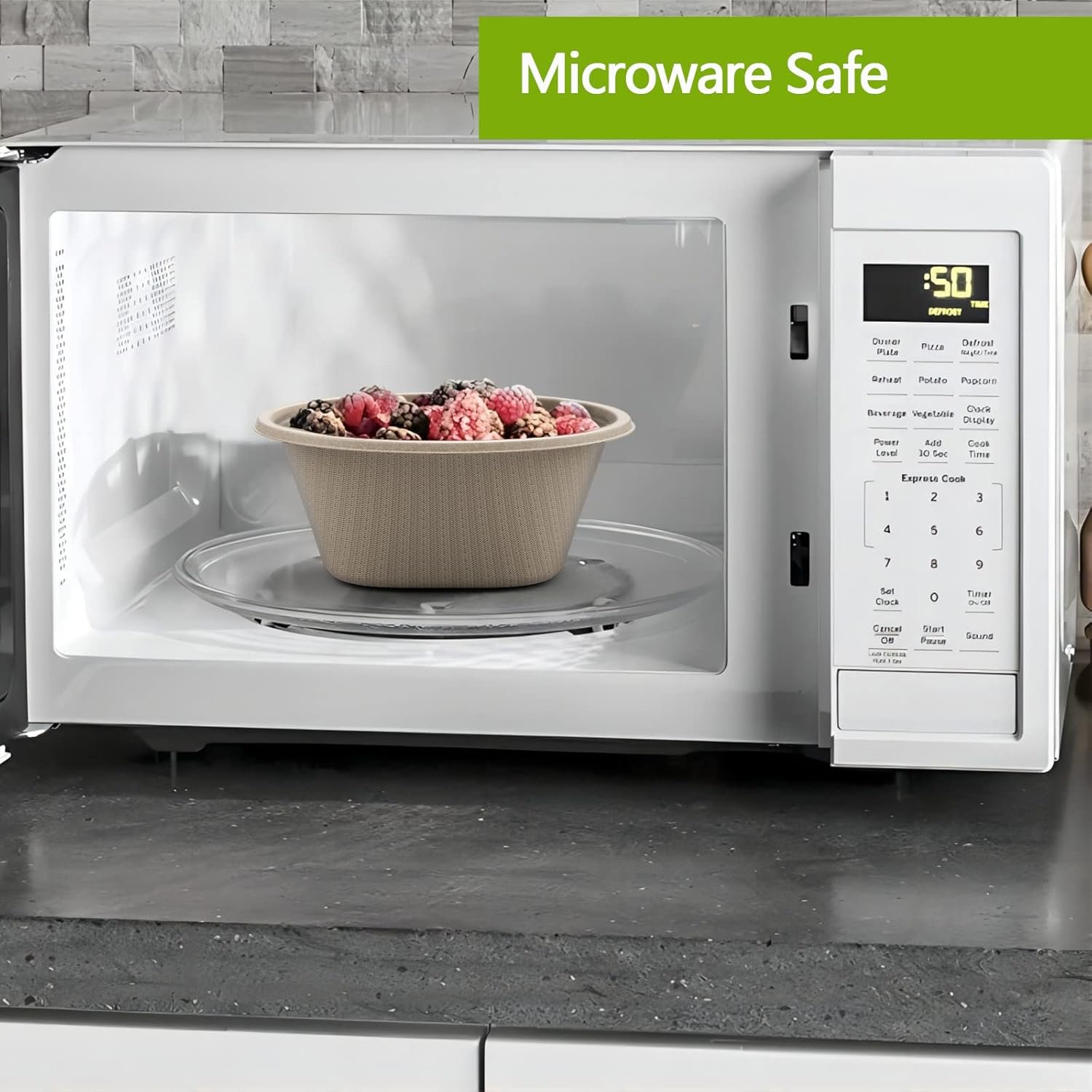 Wholesale 32 Oz Deep Disposable Paper Bowls Heavy Duty Compostable Eco-Friendly Sugarcane Bagasse Biodegradable for Soup Salad Dessert Ice Cream 50 Pack - Factory