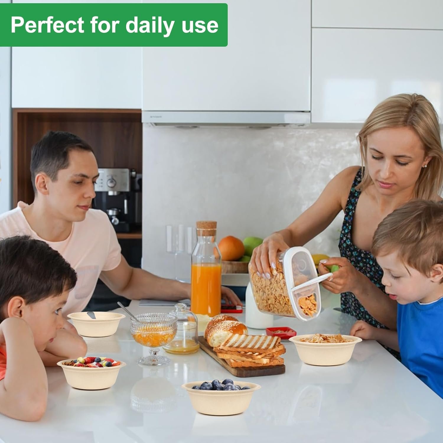 Wholesale 10 oz Disposable Paper Bowls 300 Pack Bulk Heavy Duty Biodegradable Compostable Sugarcane Microwave Safe Eco-Friendly Factory