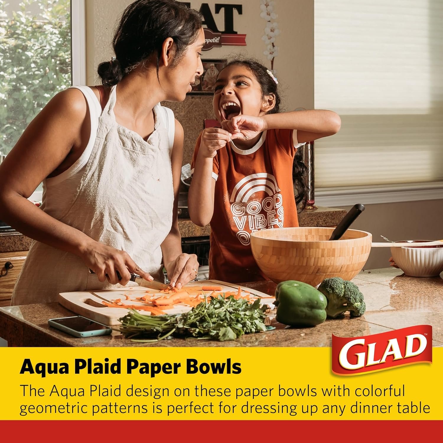 Wholesale Soak-Proof Cut-Proof Microwaveable Disposable Paper Bowls Aqua Plaid Spring Design 16 Ounces 44 Count Factory Wholesale Soak-Proof Cut-Proof Microwaveable Disposable Paper Bowls Aqua Plaid Spring Design 16 Ounces 44 Count Factory