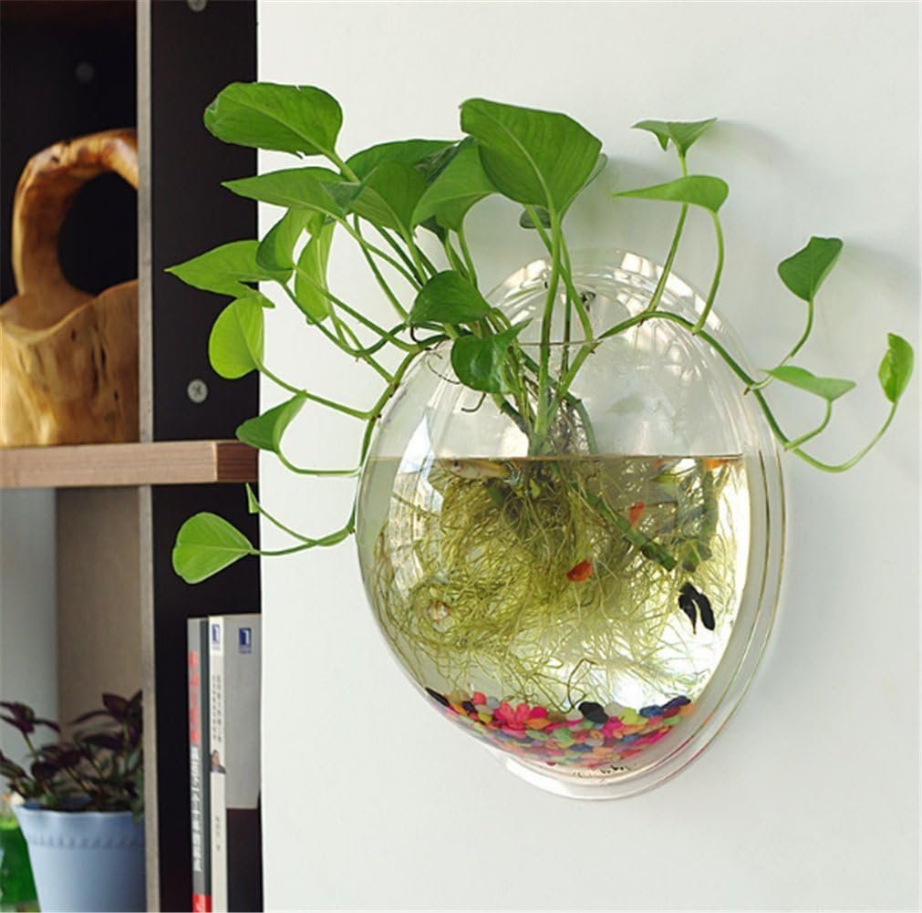 OEM Wall Mounted Hanging Betta Fish Bowl Tank Aquarium Bubble Clear Medium Decor Factory OEM Wall Mounted Hanging Betta Fish Bowl Tank Aquarium Bubble Clear Medium Decor Factory