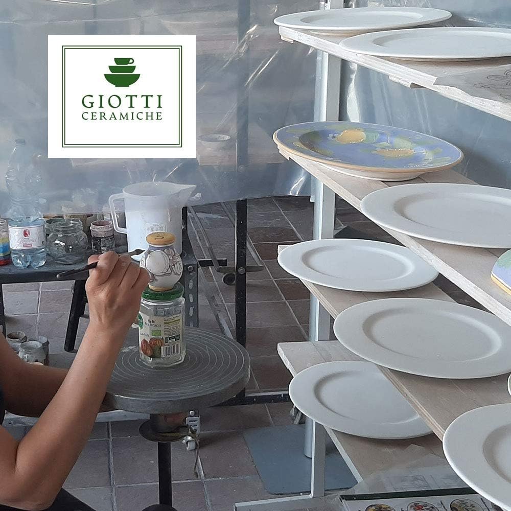 Wholesale Handmade Pottery Hand-Painted Blue Lemons Bowl Traditional Majolica Collectible Vintage Flair Factory