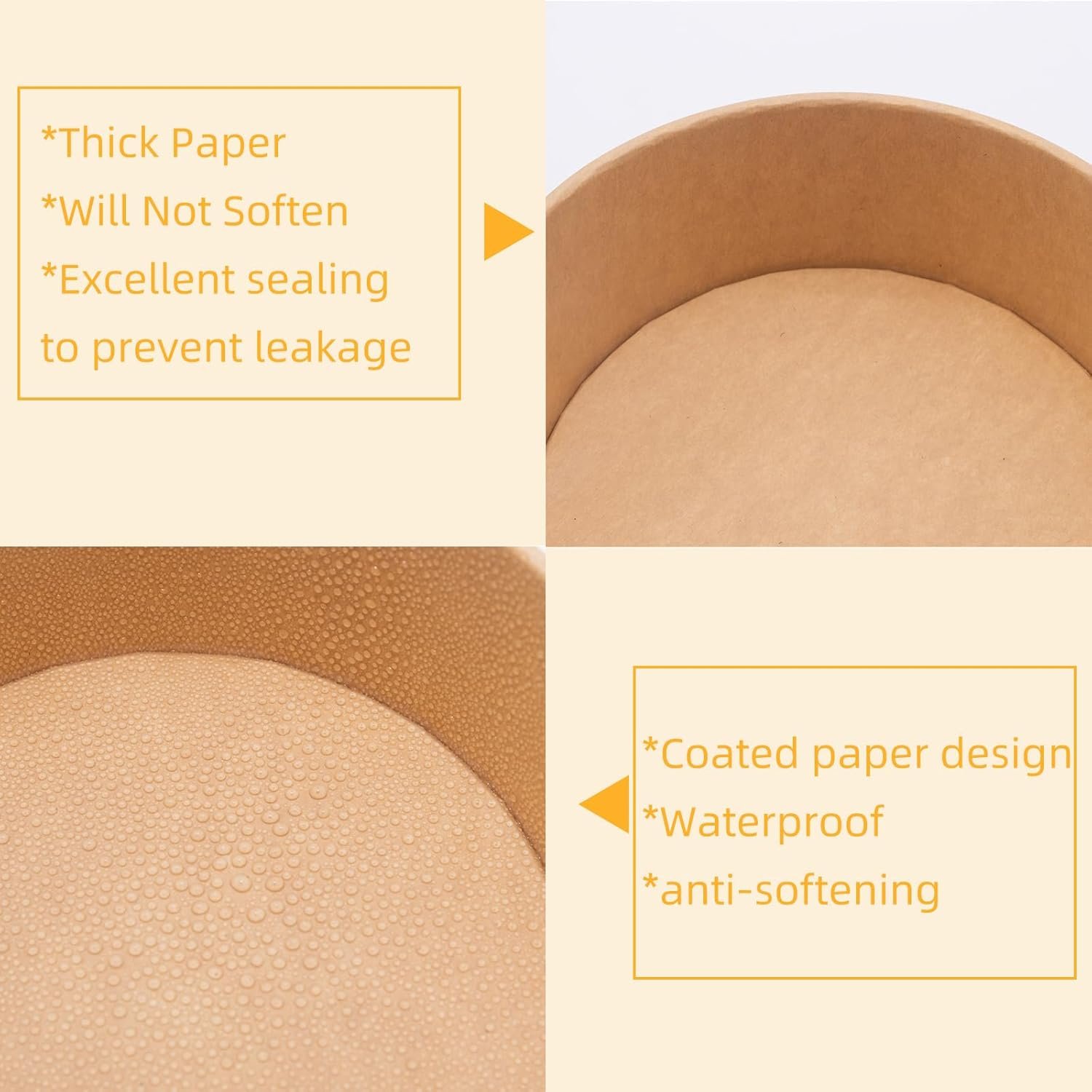 Wholesale 47oz Compostable Disposable Round Paper Bowls with Lids 50 Sets Microwave Leakproof Deli Containers Extra Large Meal Prep Factory Wholesale 47oz Compostable Disposable Round Paper Bowls with Lids 50 Sets Microwave Leakproof Deli Containers Extra Large Meal Prep Factory