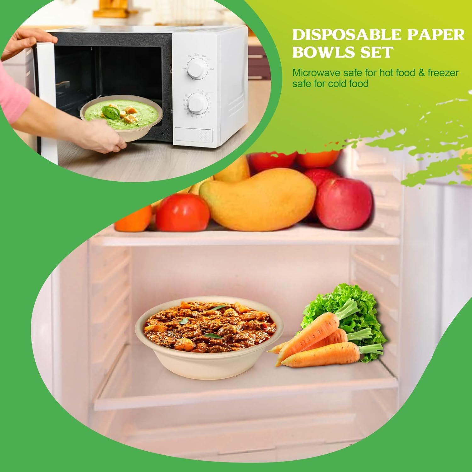 Wholesale 32oz Large Heavy Duty Biodegradable Microwavable Eco Friendly Bagasse Paper Bowls 120 Pack for Hot Soup Milk Cereals Snacks Salads Factory Wholesale 32oz Large Heavy Duty Biodegradable Microwavable Eco Friendly Bagasse Paper Bowls 120 Pack for Hot Soup Milk Cereals Snacks Salads Factory