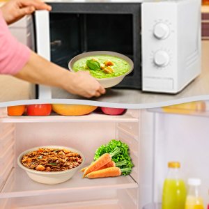 Wholesale 32oz Large Heavy Duty Biodegradable Microwavable Eco Friendly Bagasse Paper Bowls 120 Pack for Hot Soup Milk Cereals Snacks Salads Factory Wholesale 32oz Large Heavy Duty Biodegradable Microwavable Eco Friendly Bagasse Paper Bowls 120 Pack for Hot Soup Milk Cereals Snacks Salads Factory