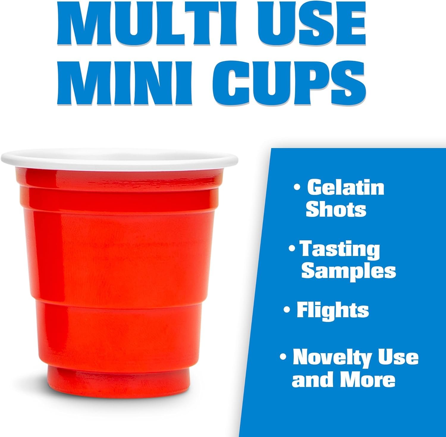 Wholesale 200 Pack 2 oz Mini Red Plastic Shot Party Cups Factory