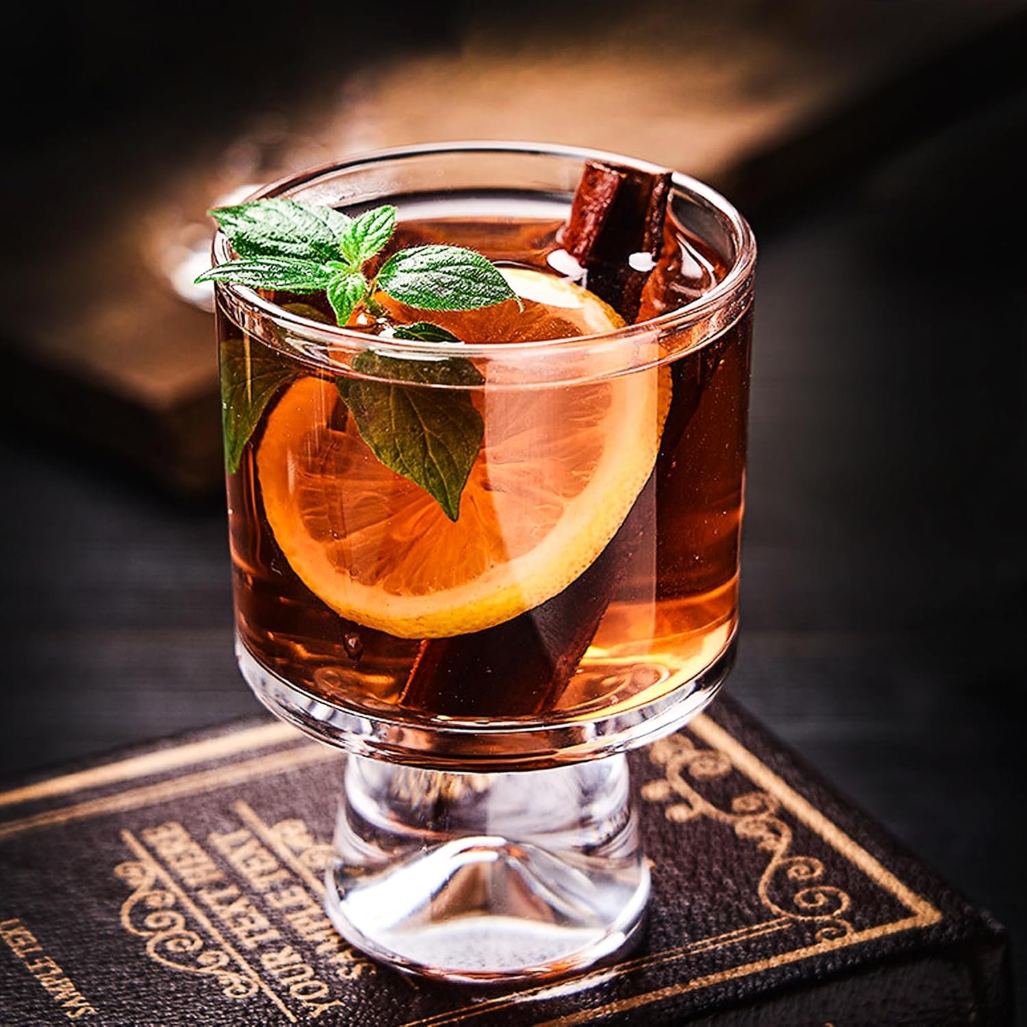 Wholesale 4-Pack 8.2 oz Footed Glass Dessert Bowls for Ice Cream Trifle Pudding Snacks Salads Sundaes Cocktails Factory