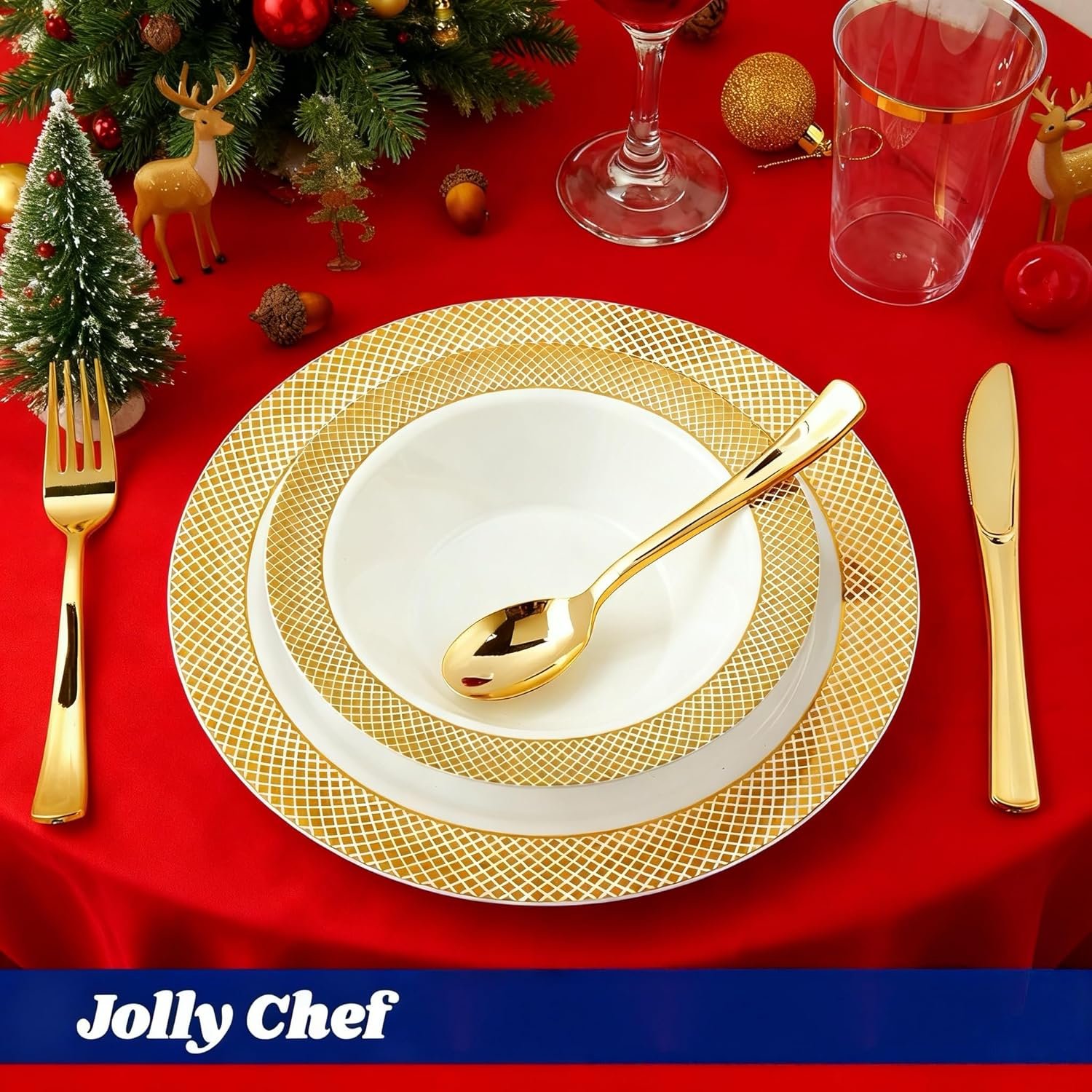 Wholesale 50 Pack 12 oz Gold Rim Disposable Plastic Soup Bowls Heavy Duty Dinner Bowls for Weddings Parties Dinners Catering Christmas Everyday Use Factory