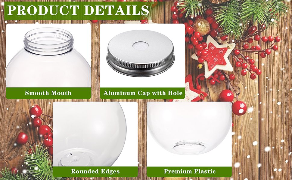 Wholesale 18 Pack 16.9 Oz Plastic Fish Bowls Clear Spherical Drinking Cups with Lids Straws for Party Carnival Games Candy Favors Centerpieces Factory Wholesale 18 Pack 16.9 Oz Plastic Fish Bowls Clear Spherical Drinking Cups with Lids Straws for Party Carnival Games Candy Favors Centerpieces Factory