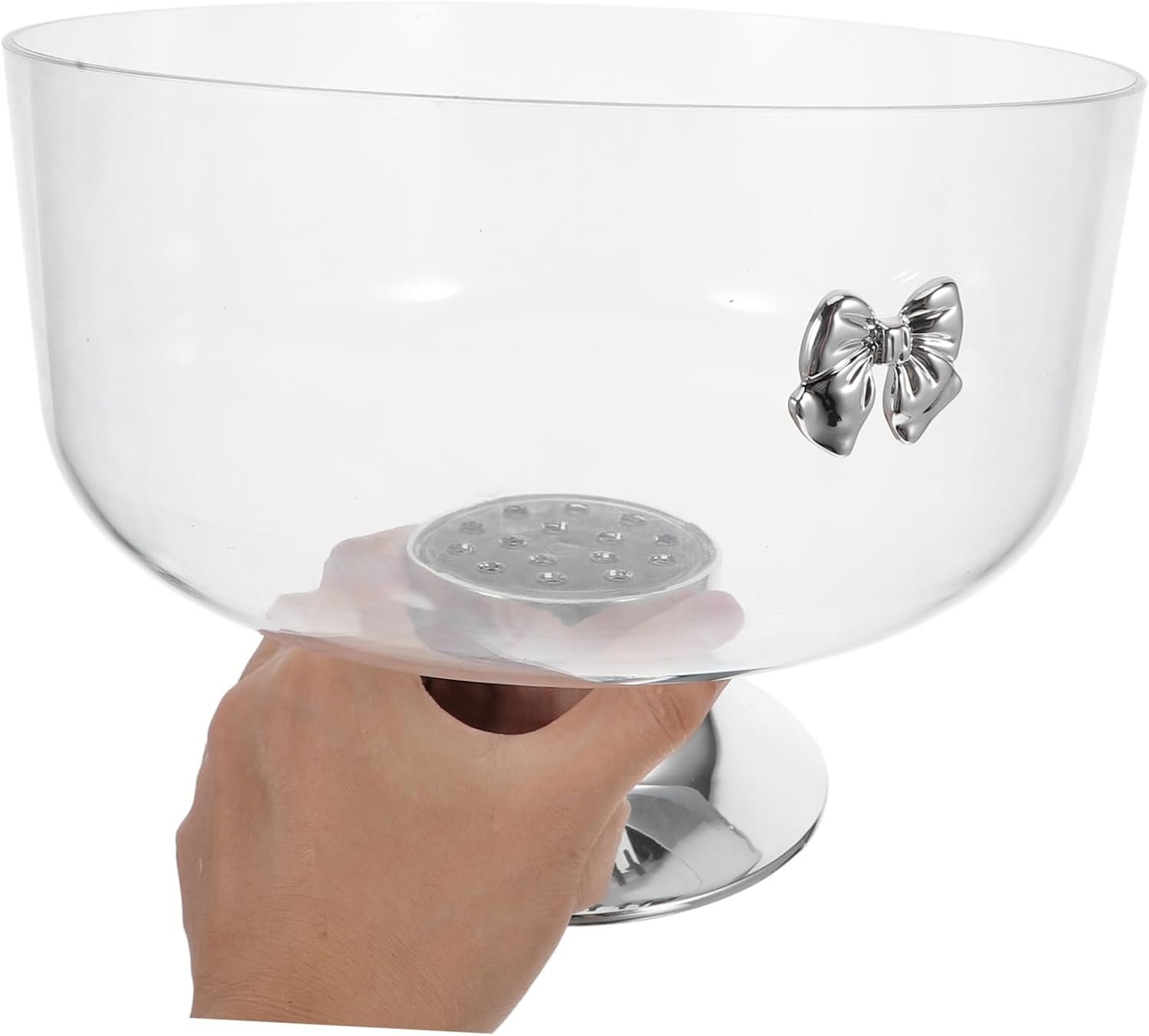 Wholesale Pedestal Footed Trifle Bowl Dessert Stand for Fruits Snacks Reusable Kitchen Decor Home Parties Factory