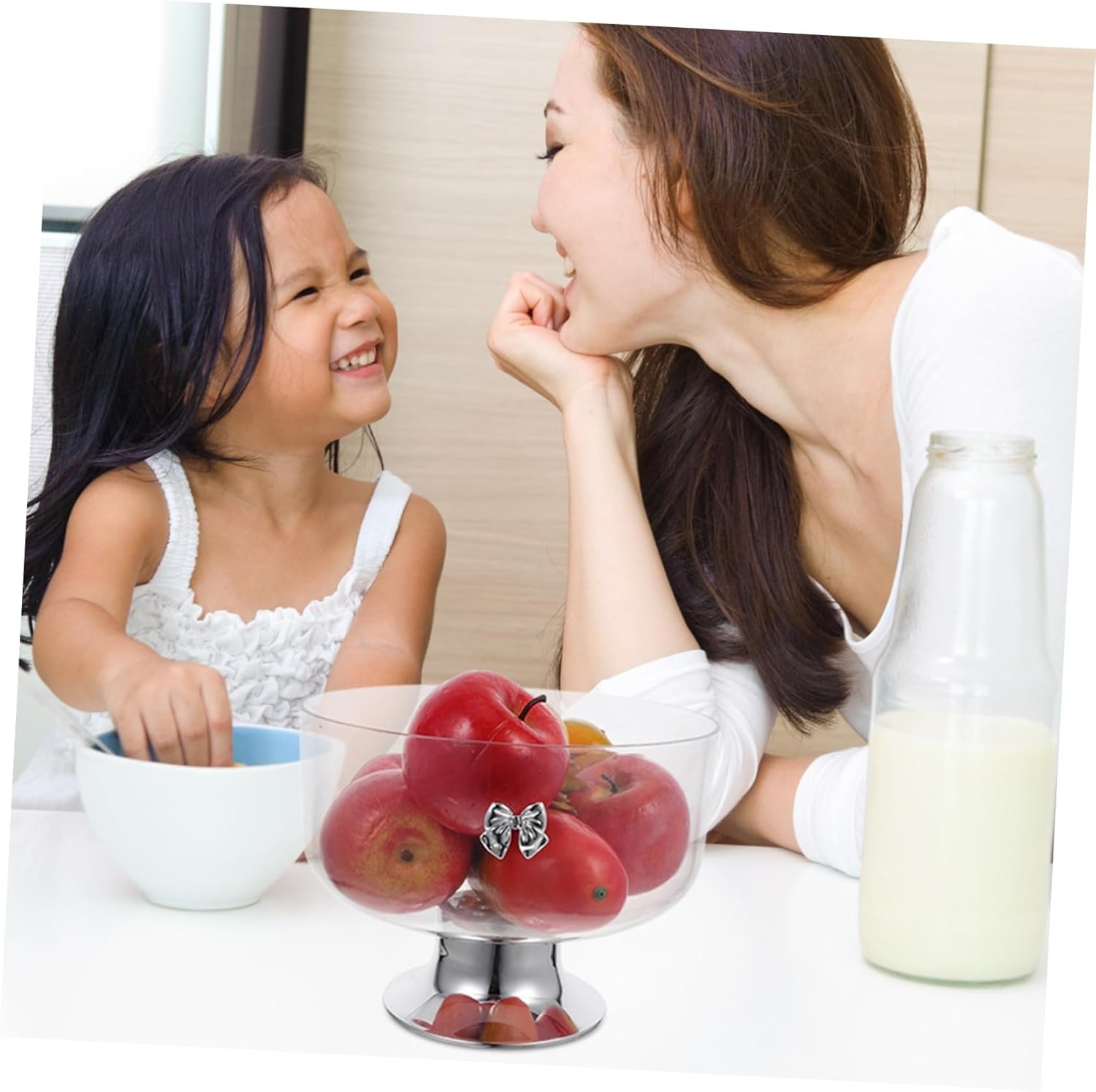 Wholesale Pedestal Footed Trifle Bowl Dessert Stand for Fruits Snacks Reusable Kitchen Decor Home Parties Factory