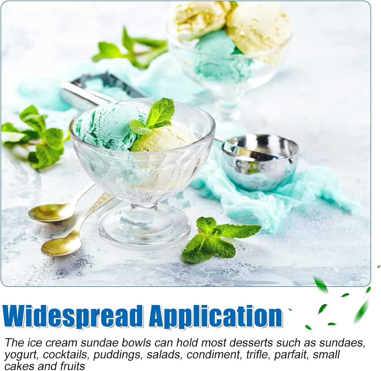 Wholesale 24 Pack 8 oz Clear Plastic Dessert Bowls Footed Sundae Trifle Cups Bulk Small Parfait Mousse Salad Condiment Fruit Holders for Holiday Wedding Picnic Party Favors supplier