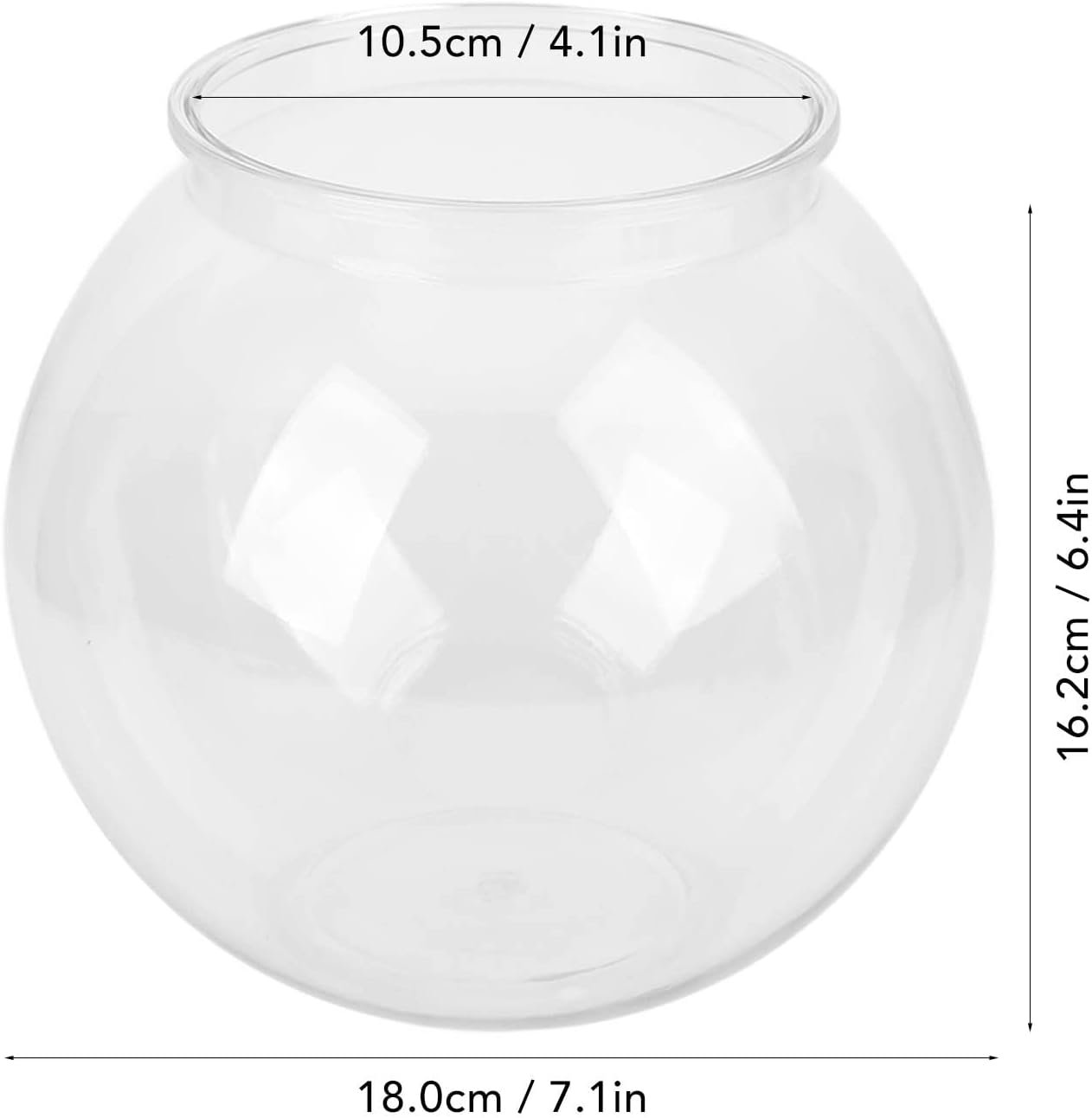 Wholesale Unbreakable Small Round Plastic Fish Bowl Heavy Duty Centerpiece for Candy Carnival Games Prizes Party Decorations Factory Wholesale Unbreakable Small Round Plastic Fish Bowl Heavy Duty Centerpiece for Candy Carnival Games Prizes Party Decorations Factory