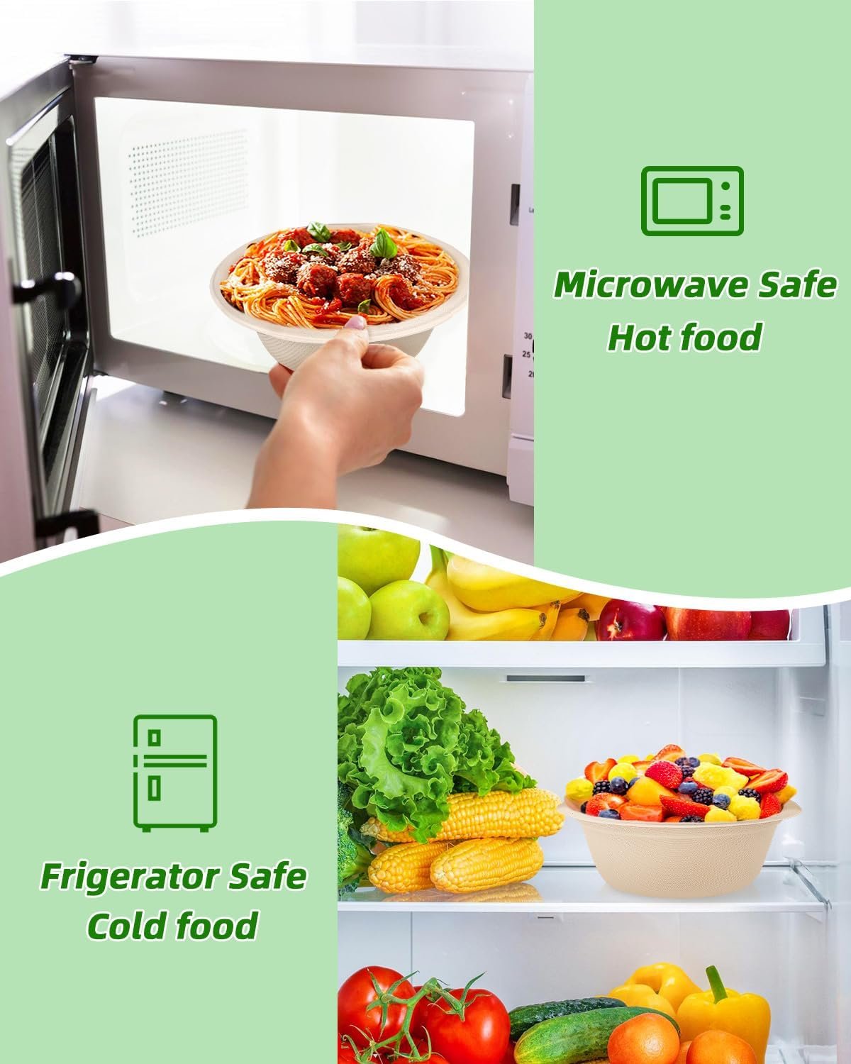 Wholesale 260 Pcs 12oz Compostable Paper Bowls Eco-Friendly Disposable Heavy Duty Bulk for Soup Salad Parties Picnic Natural Brown Factory