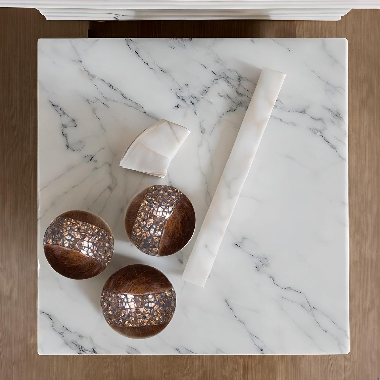 OEM Brown Walnut Decorative Orbs Set of 3 Resin Sphere Balls for Bowls Vase Fillers Living Dining Room Coffee Table Centerpiece Home Decor Great Gift Idea Factory OEM Brown Walnut Decorative Orbs Set of 3 Resin Sphere Balls for Bowls Vase Fillers Living Dining Room Coffee Table Centerpiece Home Decor Great Gift Idea Factory