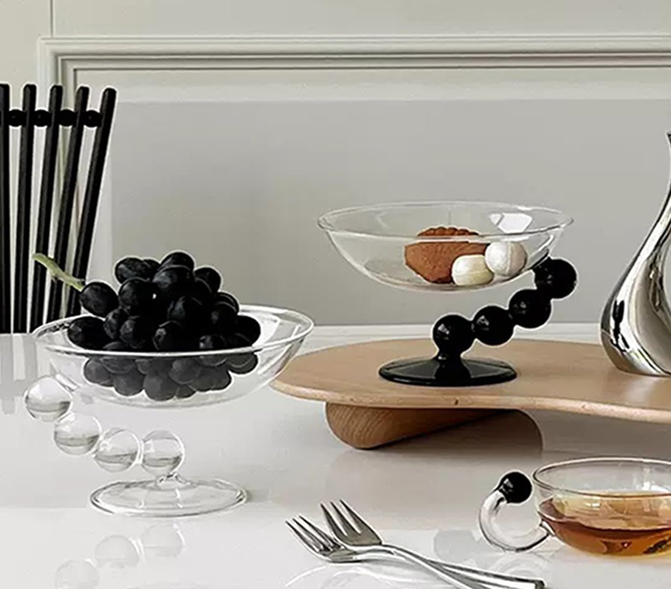 OEM Footed Glass Dessert Bowls Ice Cream Cups for Sundae Salad Cocktail Trifle Manufacturer