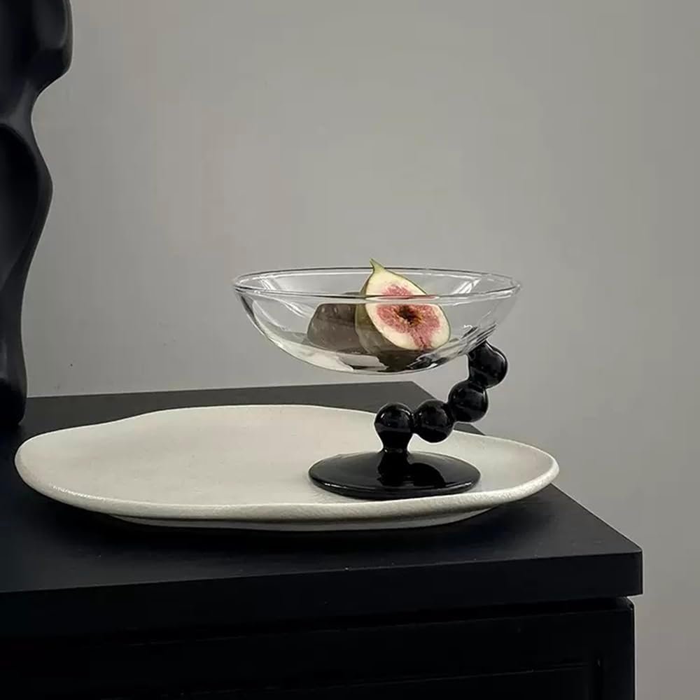 gugululu Glass Dessert Bowls,Footed Dessert Cups Glass Ice Cream Cups for Dessert, Sundae, Ice Cream, Salad, Cocktail, Condiment, Trifle