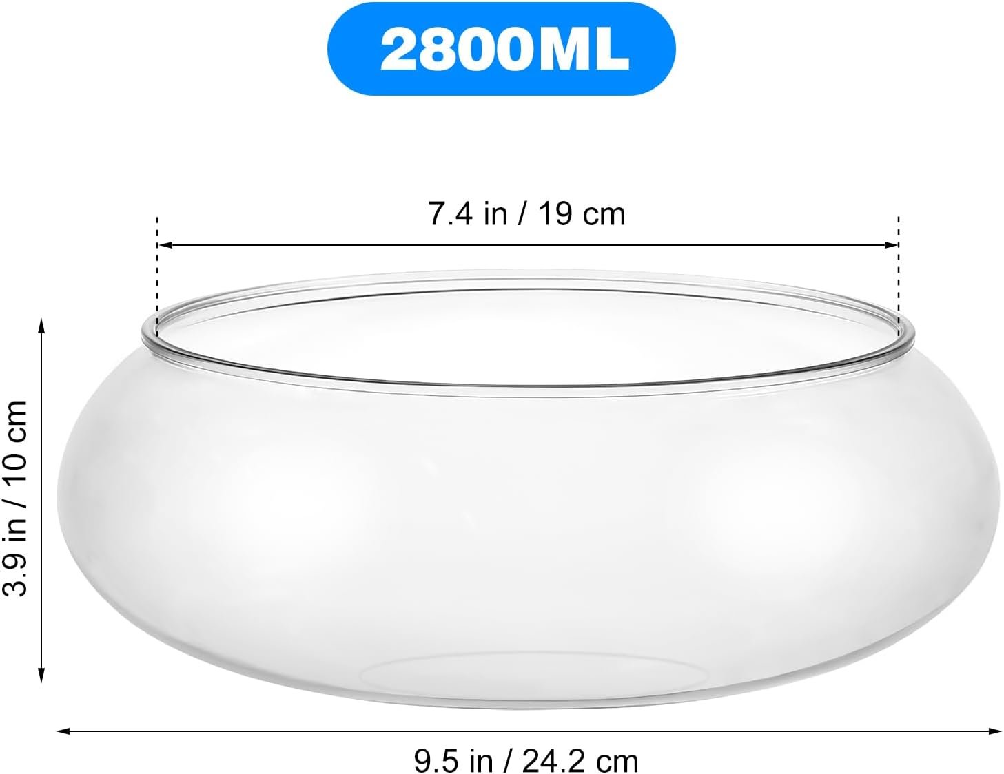 Wholesale Clear Bubble Fish Bowl Vase Round Shallow Terrarium Planter Aquatic Plant Hydroponic Aquarium 2800ML Wedding Event Home Decor Factory Wholesale Clear Bubble Fish Bowl Vase Round Shallow Terrarium Planter Aquatic Plant Hydroponic Aquarium 2800ML Wedding Event Home Decor Factory