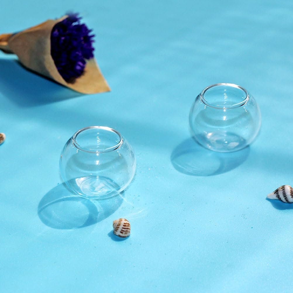 Wholesale 12pcs Miniature Fish Bowls Simulated Glass Goldfish Tanks for Dollhouses Desk Office Decor 2.5x2.5x2cm Size Factory Wholesale 12pcs Miniature Fish Bowls Simulated Glass Goldfish Tanks for Dollhouses Desk Office Decor 2.5x2.5x2cm Size Factory