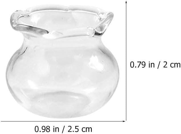 Wholesale 12pcs Miniature Fish Bowls Simulated Glass Goldfish Tanks for Dollhouses Desk Office Decor 2.5x2.5x2cm Size Factory Wholesale 12pcs Miniature Fish Bowls Simulated Glass Goldfish Tanks for Dollhouses Desk Office Decor 2.5x2.5x2cm Size Factory