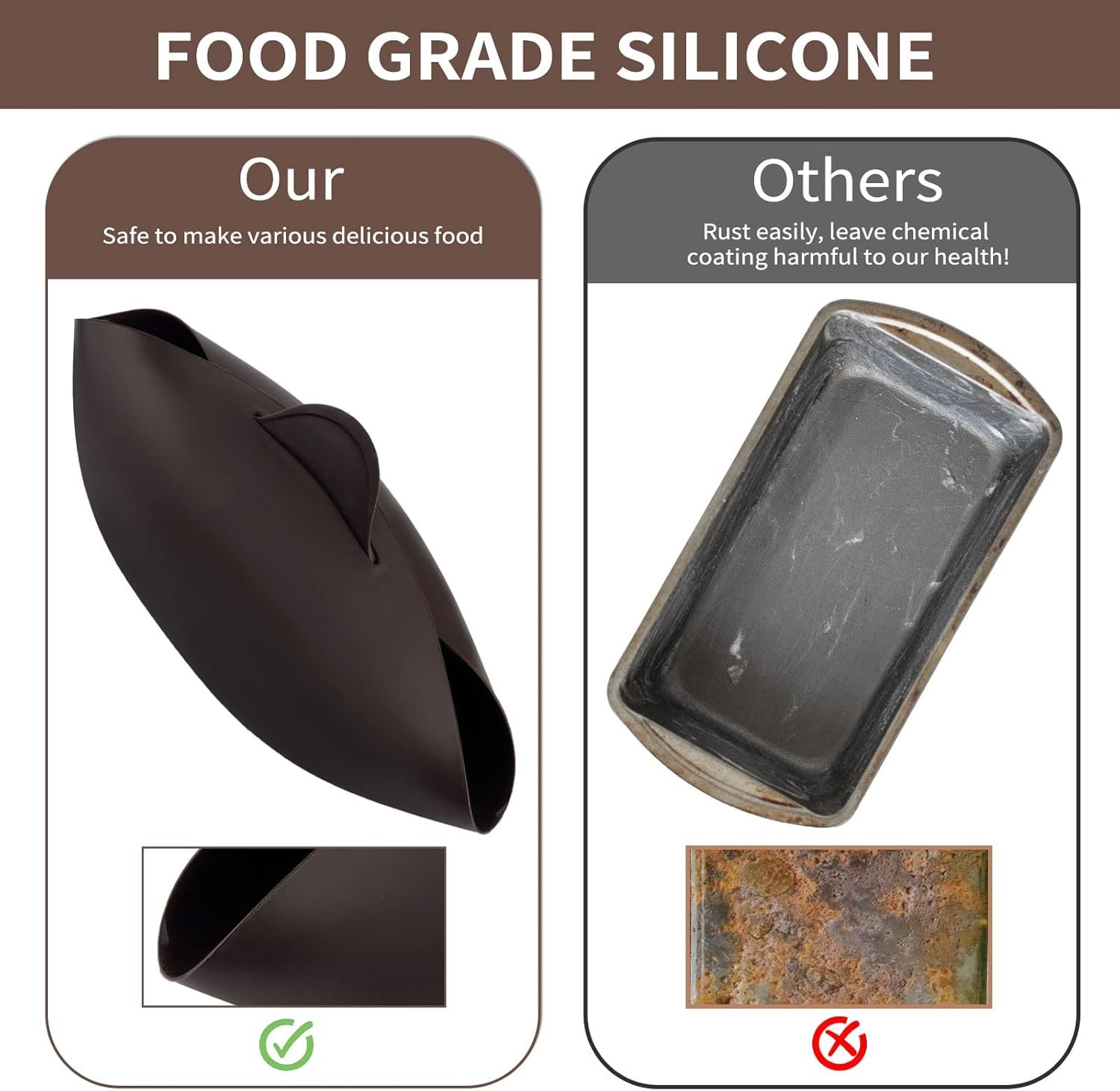 OEM Silicone Bread Loaf Pan Bowl for Homemade Baking Factory