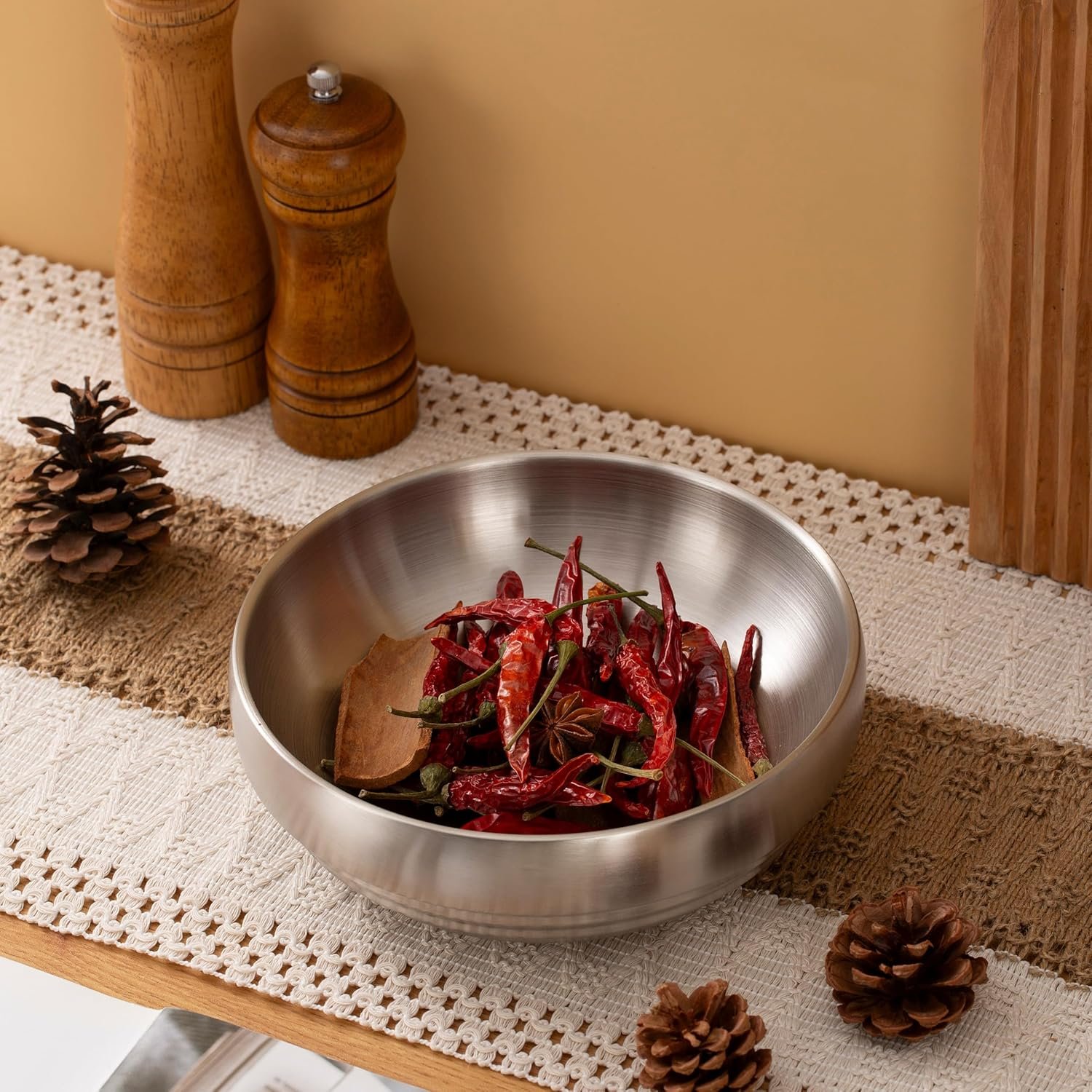 Wholesale 7.4 Inch Silver Decorative Bowl Key Holder Catch All for Entryway Table Home Decor Factory