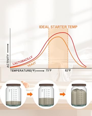 OEM Electric Sourdough Starter Warmer Mat Heating Pad Proofing Tool for Home Baking with US Plug Thermostat Timer Memory Function Factory
