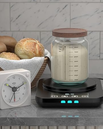 OEM Electric Sourdough Starter Warmer Mat Heating Pad Proofing Tool for Home Baking with US Plug Thermostat Timer Memory Function Factory