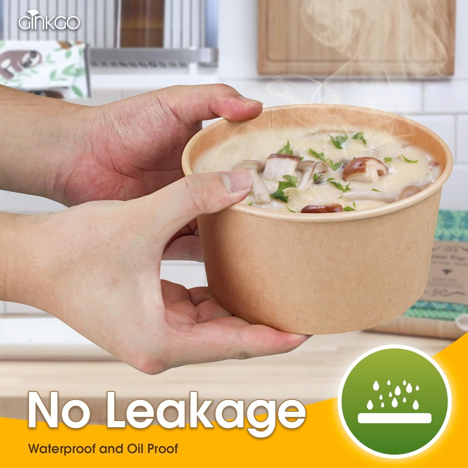 Wholesale 90 Count 30 oz Extra Large Leak Proof Disposable Heavy Duty Paper Bowls for Hot Soup Salads Ice Cream Dessert Cereals Food Factory Wholesale 90 Count 30 oz Extra Large Leak Proof Disposable Heavy Duty Paper Bowls for Hot Soup Salads Ice Cream Dessert Cereals Food Factory