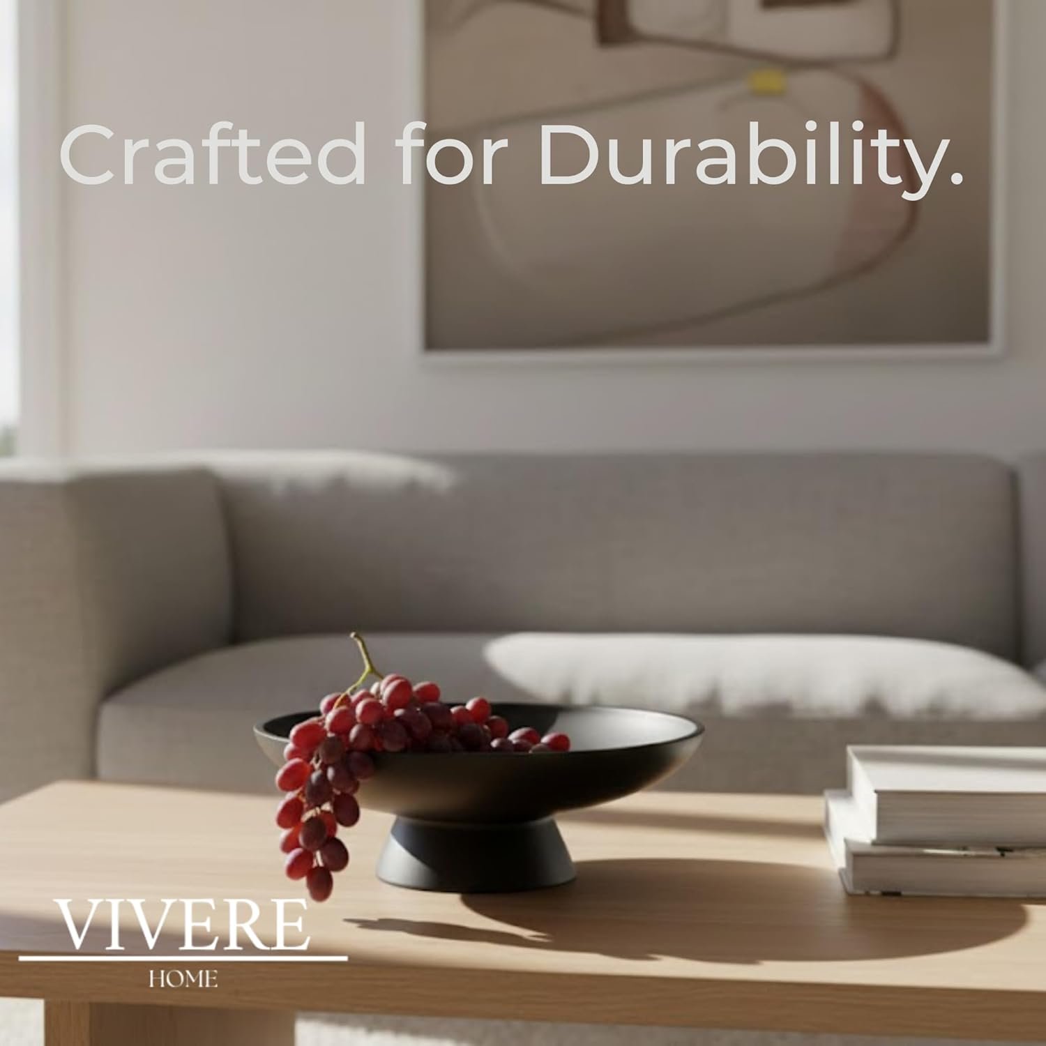 OEM 12-Inch Black Concrete Fruit Bowl Kitchen Counter Decor Coffee Table Accent Decorative Key Holder Home Accents Factory OEM 12-Inch Black Concrete Fruit Bowl Kitchen Counter Decor Coffee Table Accent Decorative Key Holder Home Accents Factory