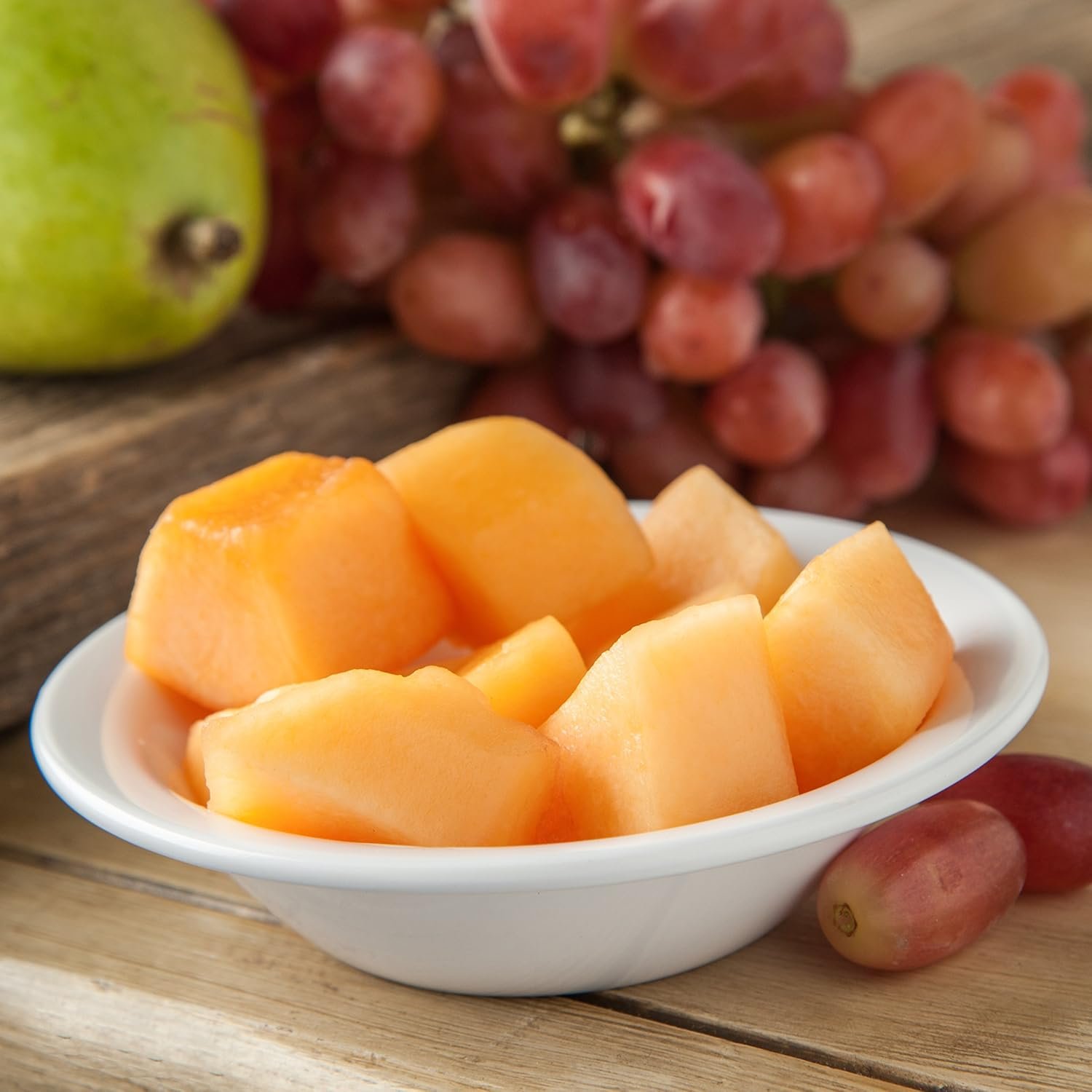 Wholesale 5 Ounce Reusable Melamine Fruit Bowl for Home and Restaurant White Factory