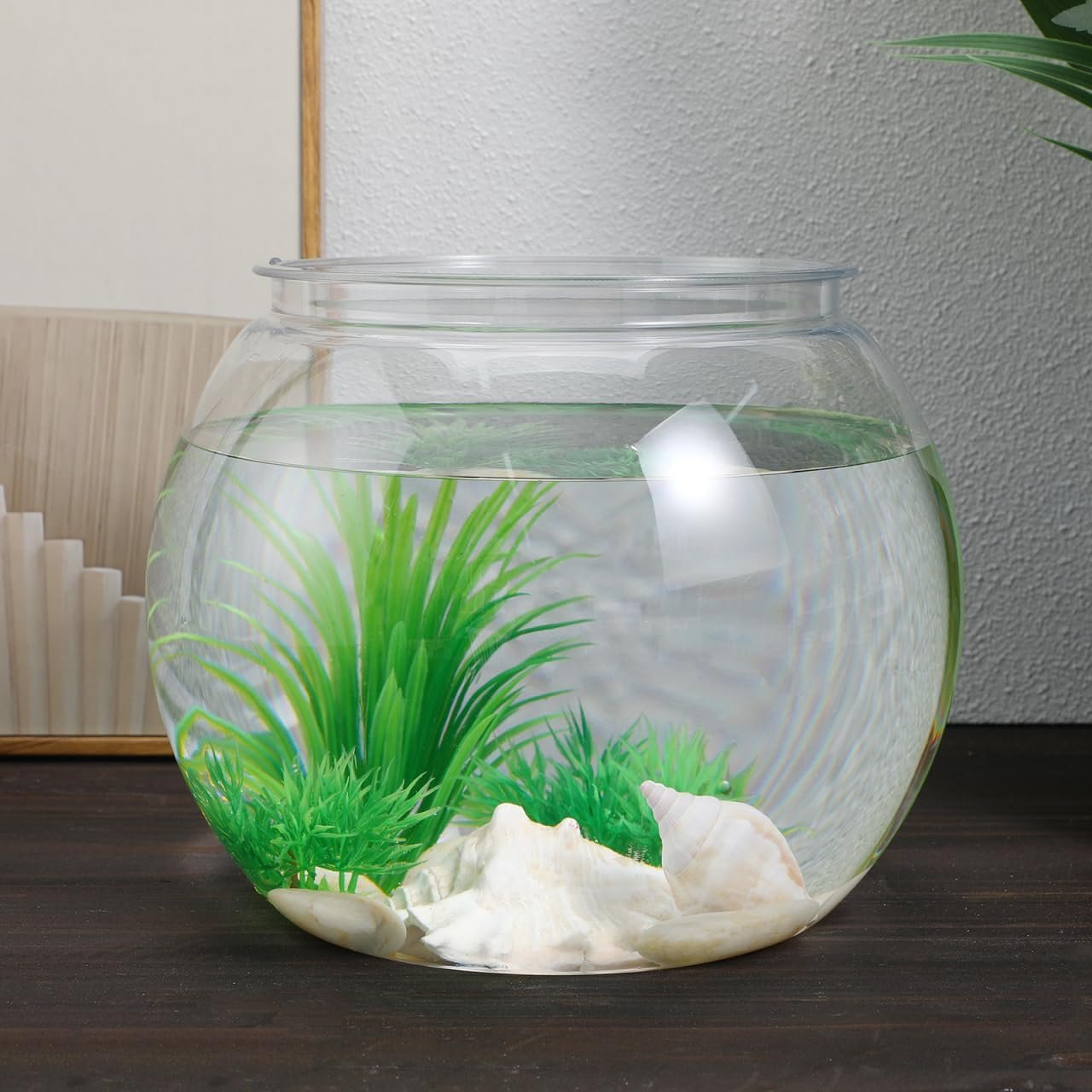 OEM 8.66 Inch Transparent Round Aquarium Tank Desktop Fish Bowl for Betta Goldfish Office Home Decor Durable Material Plants supplier OEM 8.66 Inch Transparent Round Aquarium Tank Desktop Fish Bowl for Betta Goldfish Office Home Decor Durable Material Plants supplier