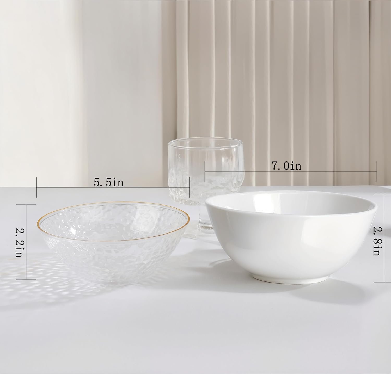 Wholesale 30 Pack 12 Ounce Clear Plastic Hammered Gold Rimmed Heavy Duty Disposable Serving Bowls for Wedding Party Factory