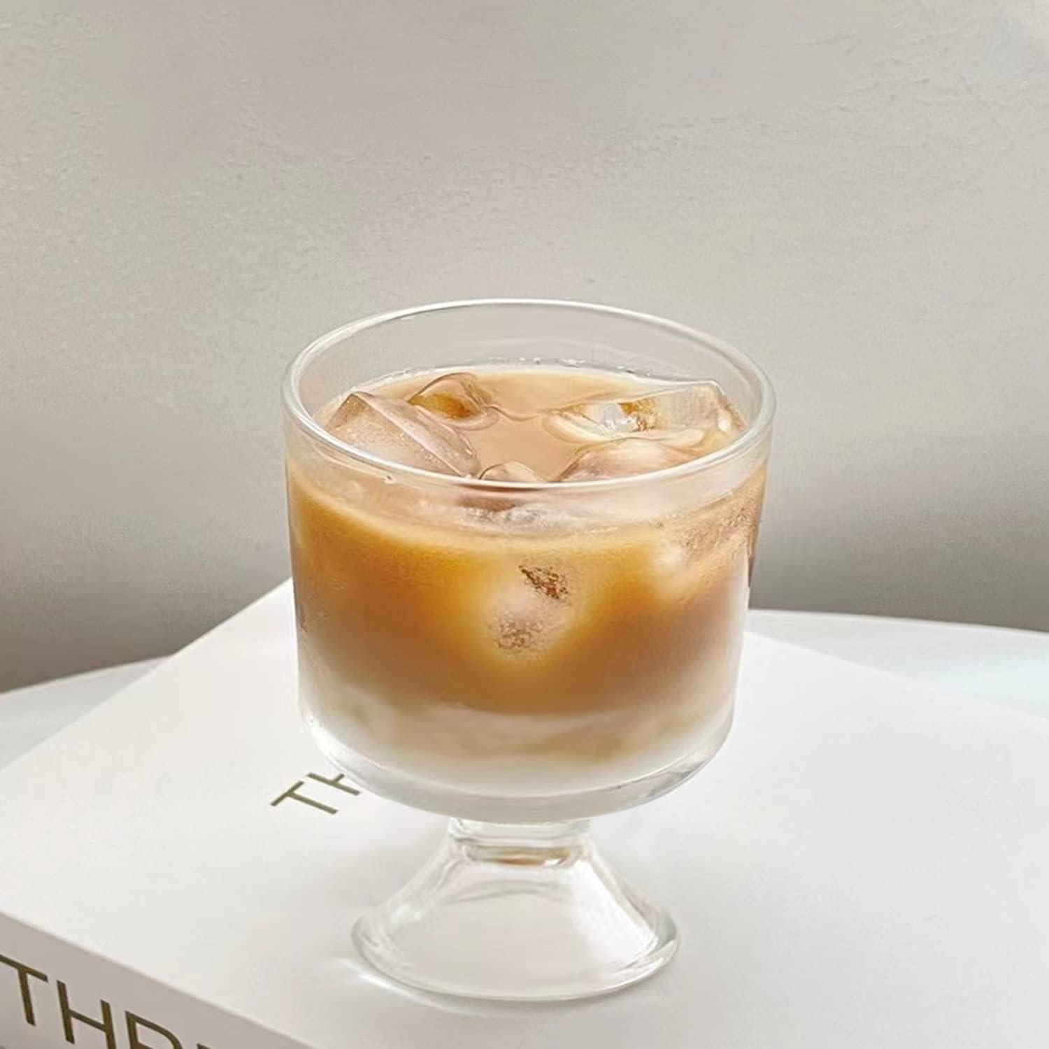 Wholesale Glass Dessert Bowl Set of 12 Clear Footed 10-Ounce 300ml Ice Cream Cups for Sundae Snacks Cereal Fruit Factory