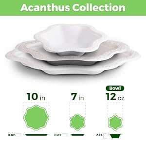Wholesale 50 Count 12oz Compostable Floral White Paper Bowls Eco-Friendly Plastic-Free Elegant Natural Sugarcane Disposable Bagasse Bowls for Ice Cream Dessert Factory