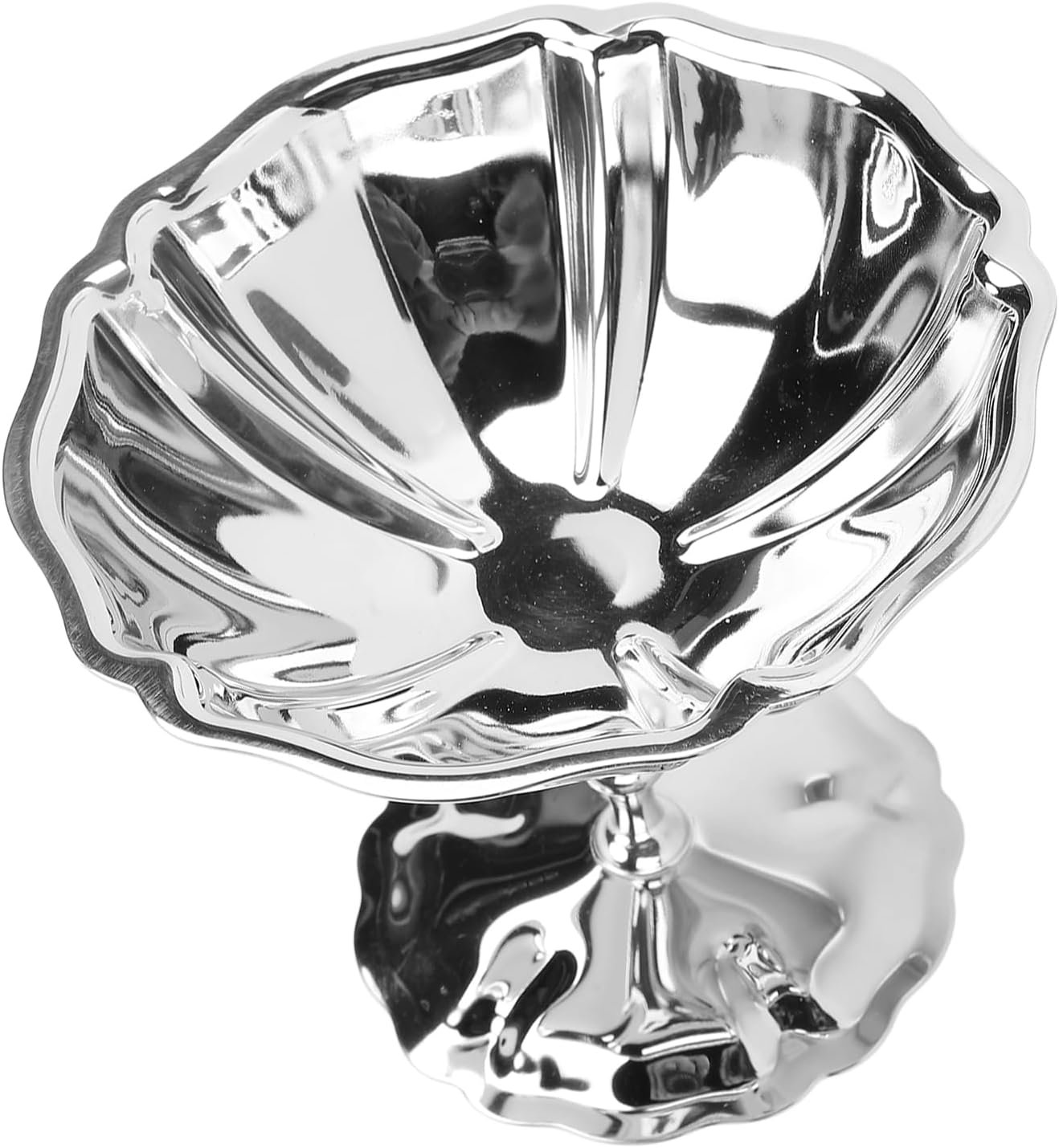 OEM Stainless Steel Tall Footed Ice Cream Cups Dessert Serving Bowls Sundae Trifle for Custard Mousse Salad Parties Factory