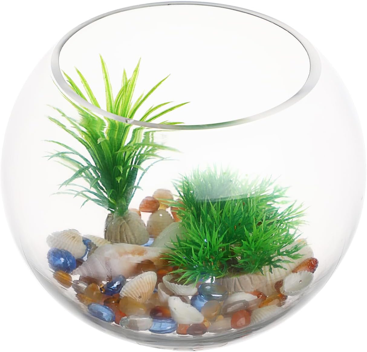 OEM 2 Gallon 7.8 Inch Round Glass Fish Bowl Transparent Desktop Aquarium for Goldfish Hydroponic Plants Small Home Office Tank Factory OEM 2 Gallon 7.8 Inch Round Glass Fish Bowl Transparent Desktop Aquarium for Goldfish Hydroponic Plants Small Home Office Tank Factory