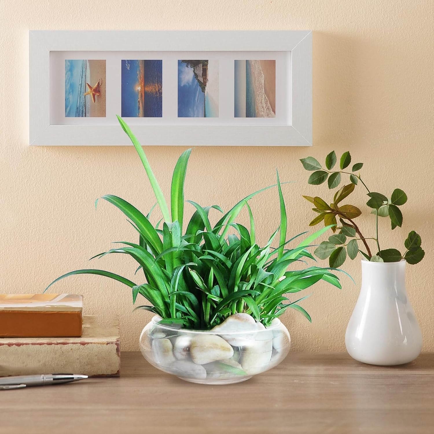 Wholesale Clear Glass Fish Bowl Vase Bubble Round Shallow Planter Hydroponic Floral Container for Table Centerpieces Wedding Events 15cm Factory