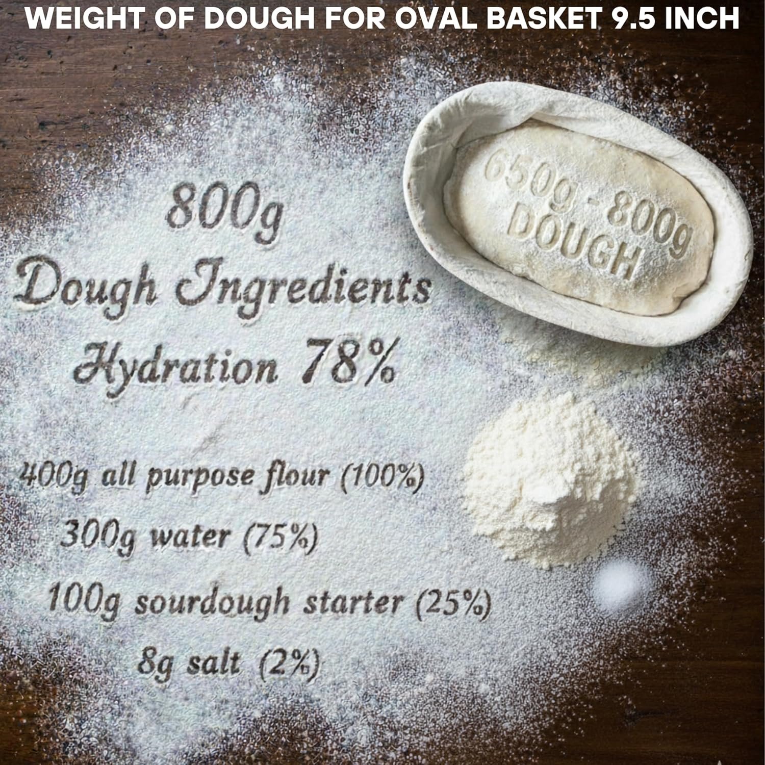 OEM 9.5 Inch Oval Banneton Bread Proofing Basket 2-Pack with Liner for Sourdough Artisan Baking Factory OEM 9.5 Inch Oval Banneton Bread Proofing Basket 2-Pack with Liner for Sourdough Artisan Baking Factory