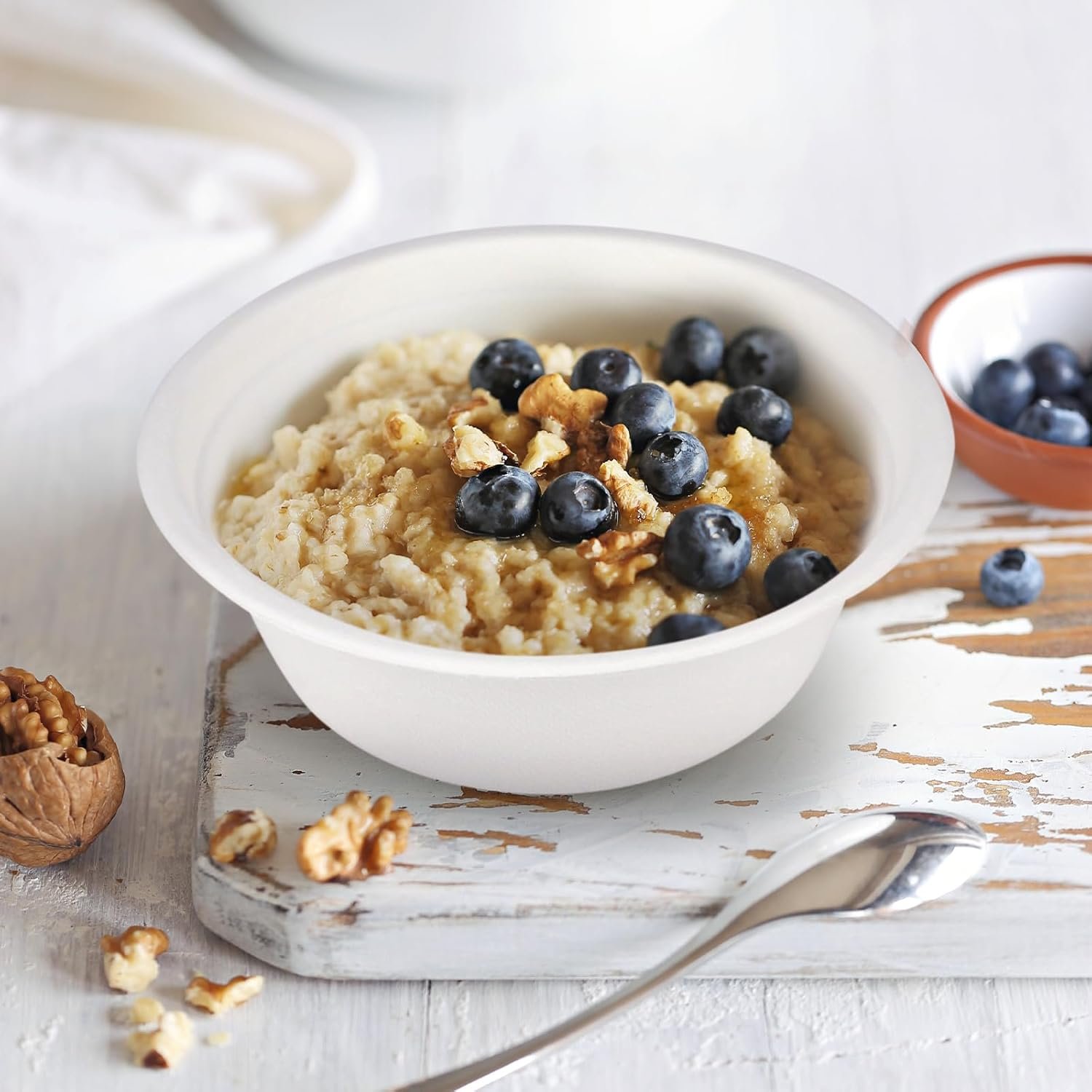 Wholesale 200 Pack 16 Oz Heavy Duty Bagasse Paper Bowls Disposable Compostable for Hot Soup Factory