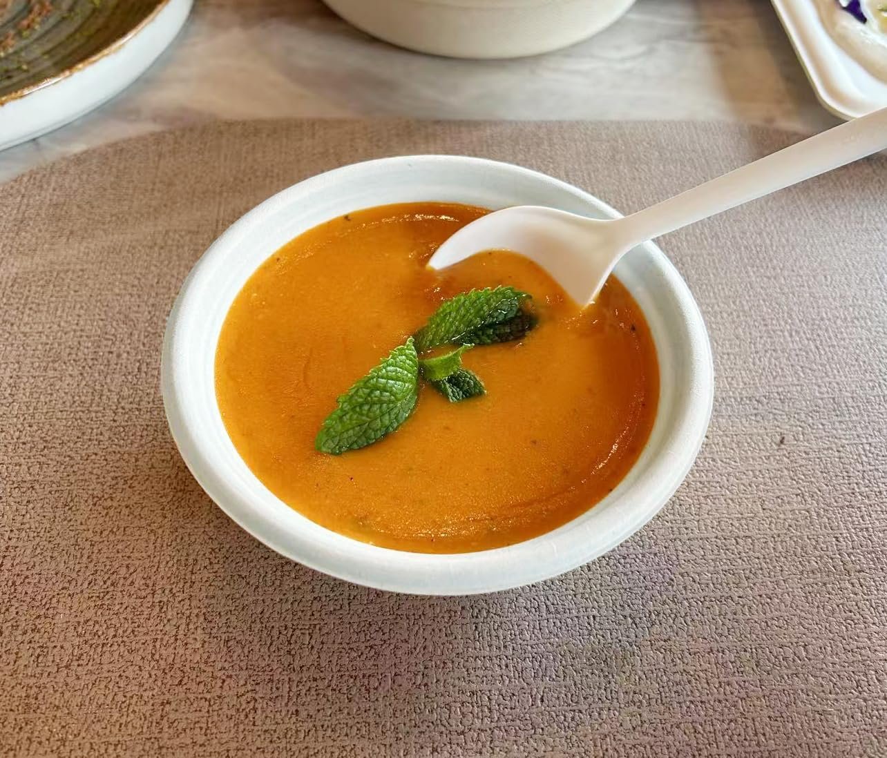 Wholesale 100 Count 12 OZ Compostable Biodegradable Bagasse and Bamboo Fiber Paper Bowls Factory