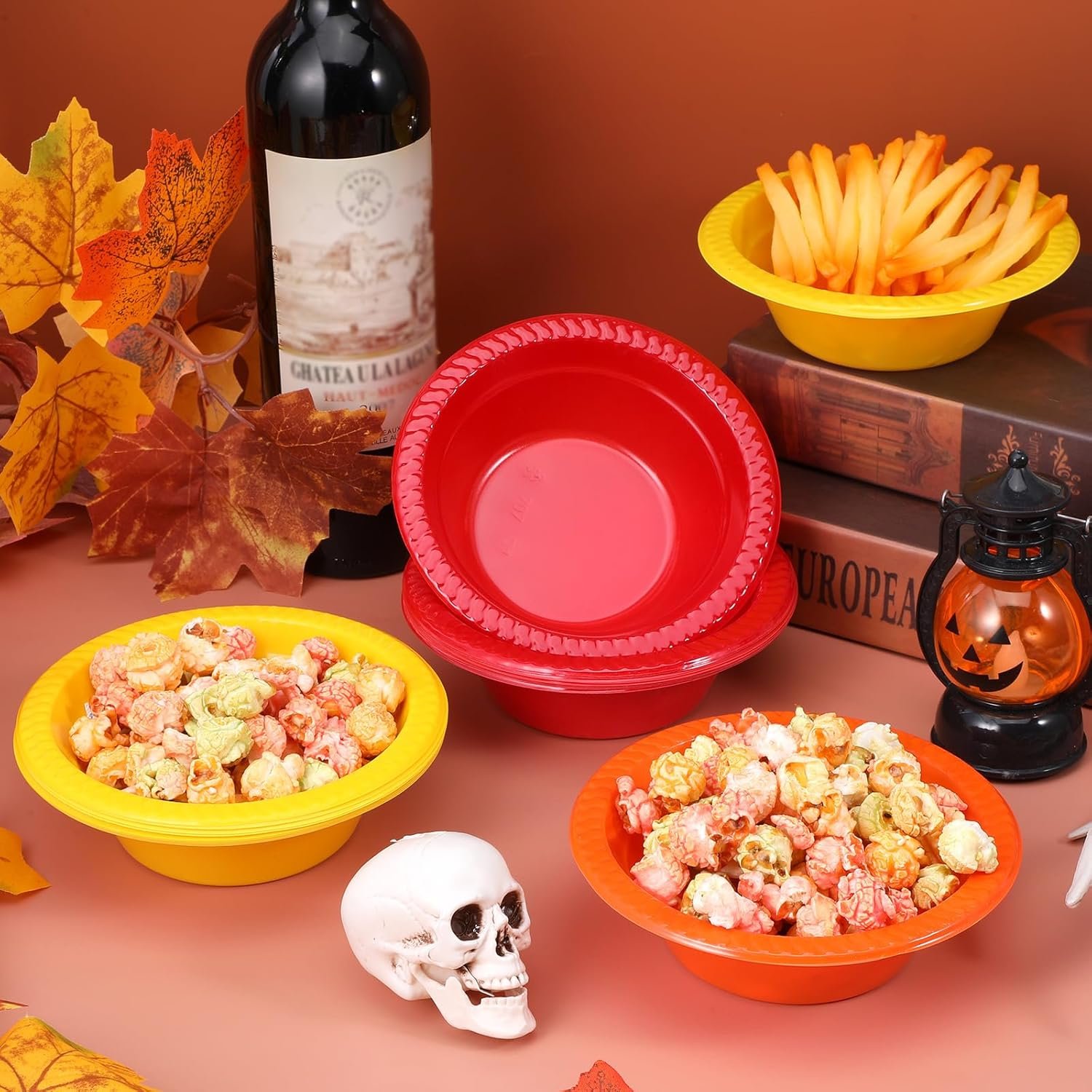 Wholesale 150 Pcs 12 oz Disposable Plastic Serving Bowls for Salad Soup Dessert Snacks Thanksgiving Halloween Christmas Party Picnics Factory Wholesale 150 Pcs 12 oz Disposable Plastic Serving Bowls for Salad Soup Dessert Snacks Thanksgiving Halloween Christmas Party Picnics Factory