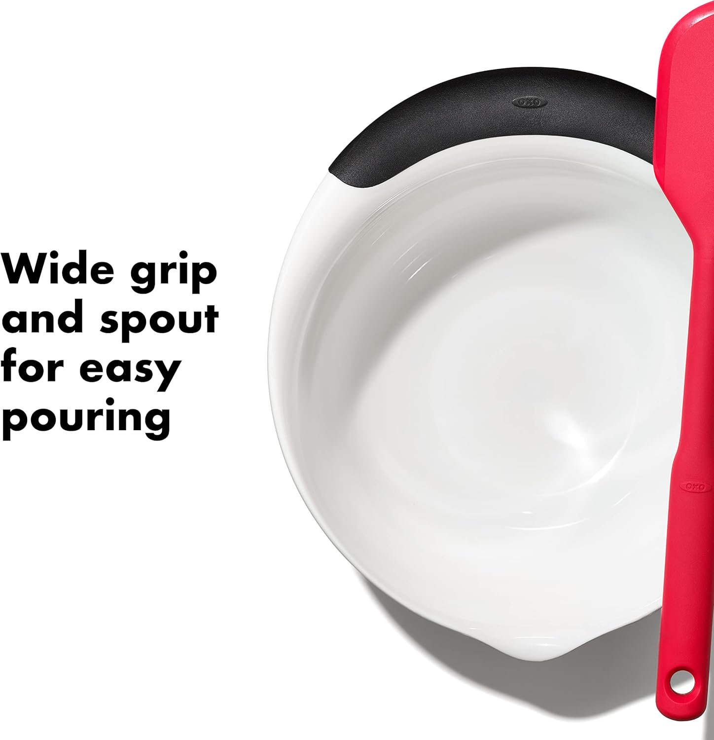 Wholesale 3-Piece 2500 ml Plastic Mixing Bowl Set White Black Factory Wholesale 3-Piece 2500 ml Plastic Mixing Bowl Set White Black Factory